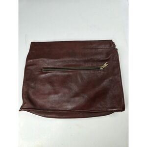 Vintage Leathers By Ann Leather Handbag Clutch Cocktail Purse Formal Event‎